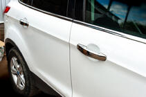 Ford Kuga/Escape 2013-2019 Couvre-poignées Chromés (4 pcs, Acier Inoxydable) photo 1