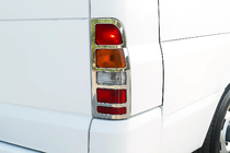 Ford Transit 2000–2014 Caches Feux Arrière (2 pcs, Inox) photo 1