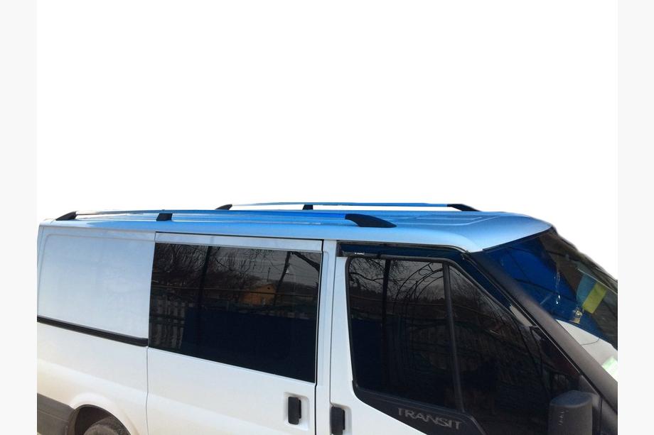 Ford Transit 2000–2014 Barres de Toit Chromées Image