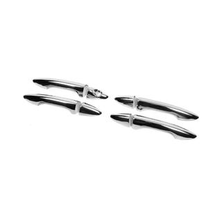 Couvre-poignées de Porte Chromés (4 pcs, Acier Inoxydable) photo 3