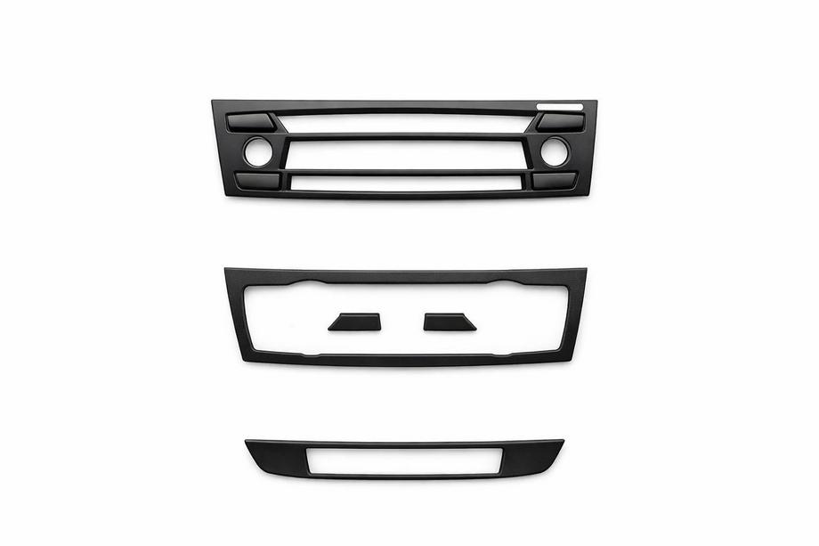 BMW 1 Series E81/E82/E87/E88 2004-2011 Caches de Tableau de Bord Carbone Image