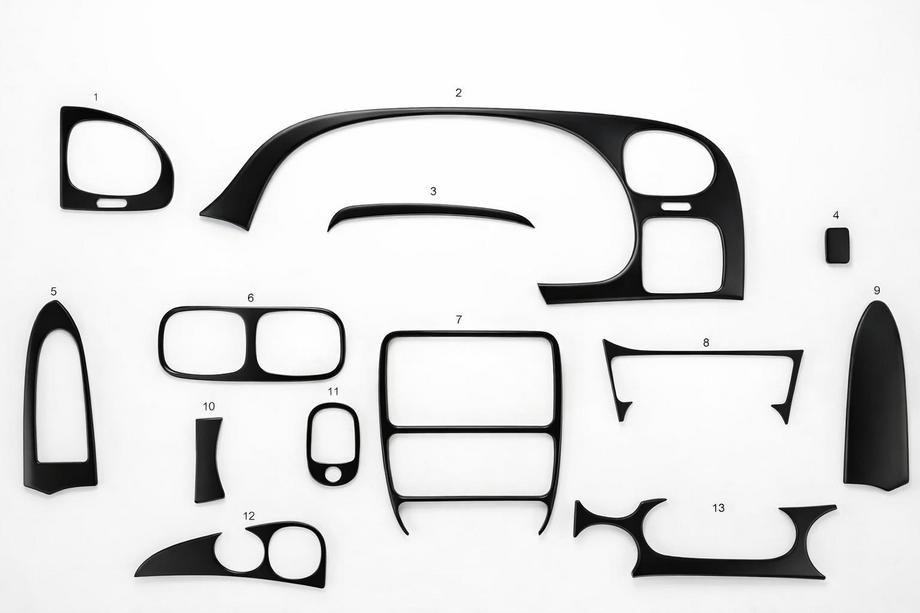 Chevrolet Trailblazer 2002-2012 Couvre-tableau de bord Image
