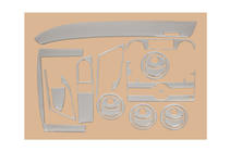 Chevrolet Aveo T250 2005-2011 Couvre tableau de bord (Grand ensemble) photo 2