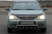 Chevrolet Lacetti 2003-2024 Arceau avant WT003 (60 mm, inox) photo 2