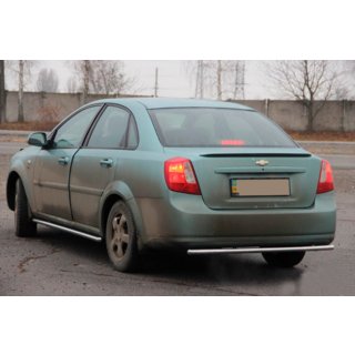 Protection Arrière AK002 (42mm, Inox) Chevrolet Lacetti 2003-2024 photo 2