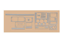 Ford Connect 2002–2006 Couvre-tableau de bord Aluminium photo 4