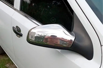 Opel Astra H 2004-2013 Coques de Rétroviseurs Chromées (2004-2010, 2 pcs) Plastique Chromé photo 5