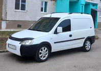 Opel Combo 2002–2012 Barres de Toit Noires photo 1
