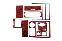 Kia Sorento I BL 2002-2009 Kit habillage tableau de bord Version 2 (2003-2007) Aluminium photo 1