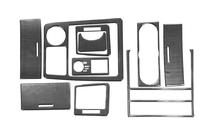 Kia Sorento I BL 2002-2009 Kit habillage tableau de bord Version 2 (2003-2007) Aluminium photo 3