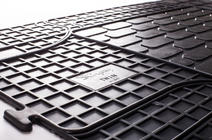 Opel Movano 2004-2010 Tapis de sol arrière en caoutchouc (2 pcs, Stingray) photo 6