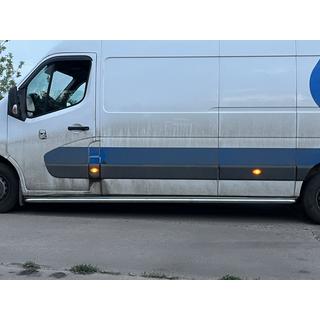Marchepieds Latéraux Premium (2 pcs, Inox) Opel Movano 2010-2021 photo 3
