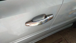 Opel Vectra C 2002-2008 Couvre-poignées Chromés (4 pcs, Acier Inoxydable) OmsaLine - Inox Italien photo 8
