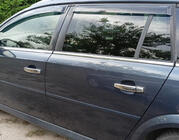 Opel Vectra C 2002-2008 Couvre-poignées Chromés (4 pcs, Acier Inoxydable) OmsaLine - Inox Italien photo 4