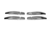 Opel Vectra C 2002-2008 Couvre-poignées Chromés (4 pcs, Acier Inoxydable) OmsaLine - Inox Italien photo 2