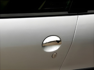 Peugeot 107 2005-2014 Couvre-poignées de porte en acier inoxydable 2 pièces, OmsaLine - Acier Inoxydable Italien photo 2
