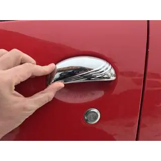 Couvre-poignées de porte en acier inoxydable