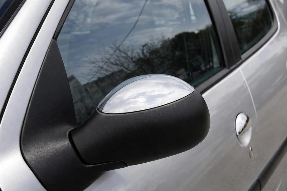Peugeot 206 1998-2024 Coques de Rétroviseurs Chromées (2 pcs) Carmos - Acier Inoxydable Turc Image