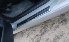 Peugeot 207 2006–2014 Seuils de porte Carmos (4 pcs, inox) photo 4