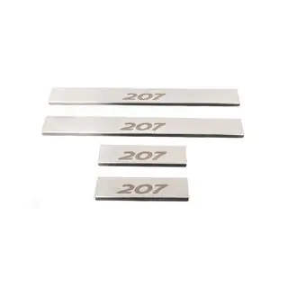 Seuils de porte Carmos (4 pcs, inox) photo 3