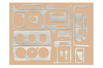 Opel Vectra B 1995-2002 Couvre Tableau de Bord (1995-1999) Aluminium photo 2