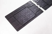 Peugeot Expert 1995-2007 Tapis de sol arrière en caoutchouc (2 pcs, Stingray) photo 4