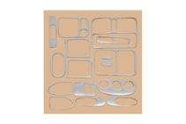 Renault Symbol 1999-2008 Caches de Tableau de Bord Aluminium photo 4