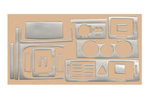 Skoda Fabia 2000-2007 Couvre-tableau de bord Aluminium photo 3