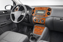 Volkswagen Golf Plus 2004-2014 Caches de Tableau de Bord Carbone photo 1