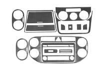 Volkswagen Golf Plus 2004-2014 Caches de Tableau de Bord Carbone photo 5