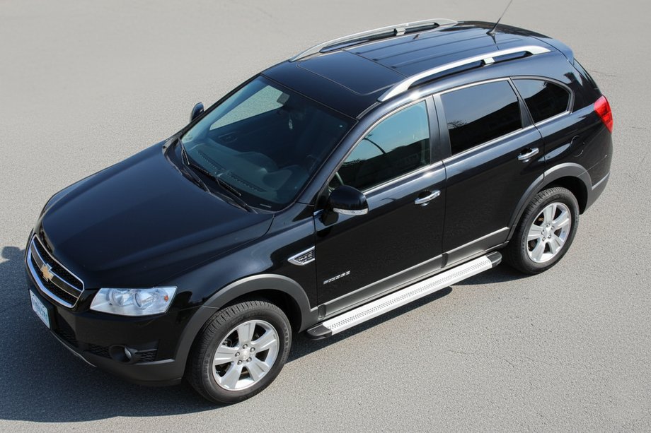 Chevrolet Captiva 2006-2019 Marchepieds Latéraux Maya V2 (2 pcs, Aluminium) Image