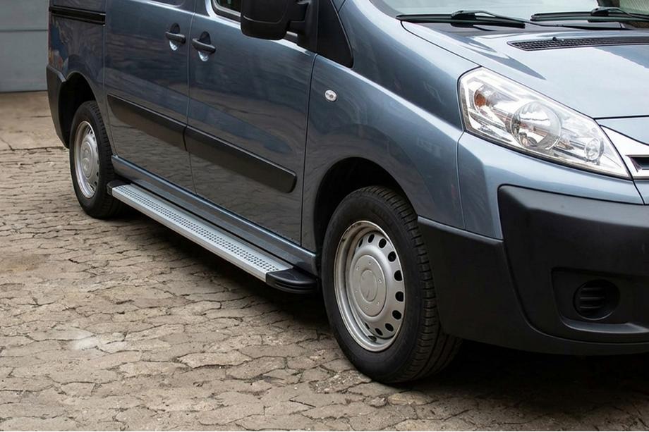 Citroen Jumpy 2007–2017 Marchepieds Latéraux Maya V2 (2 pcs, Aluminium) Image