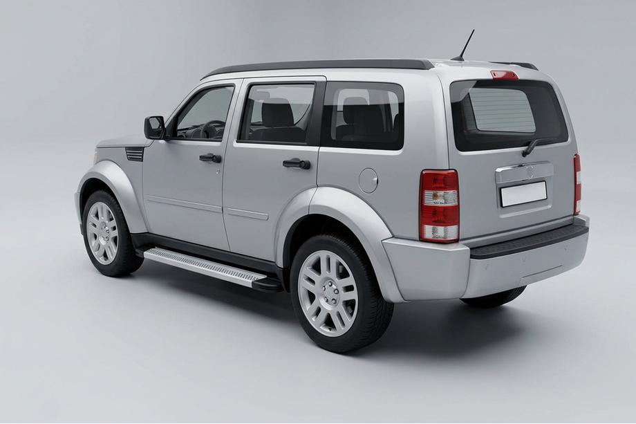 Dodge Nitro 2006-2011 Marchepieds Latéraux Maya V2 (2 pcs, Aluminium) Image