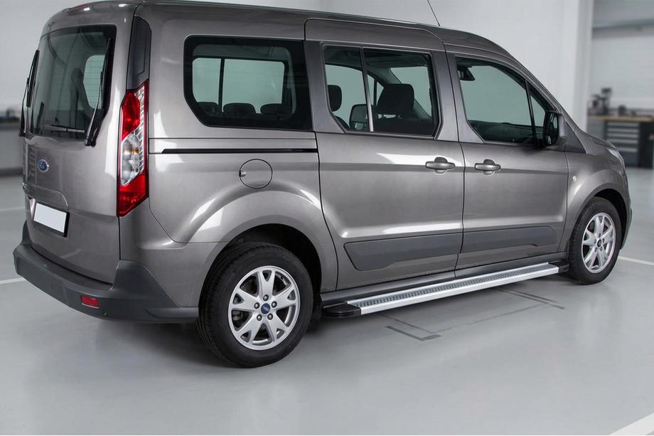 Ford Connect 2014-2021 Marchepieds Latéraux Maya V2 (2 pcs, Aluminium) Image