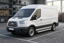 Ford Transit 2014- Marchepieds Latéraux Maya V2 (2 pcs, Aluminium) photo 1