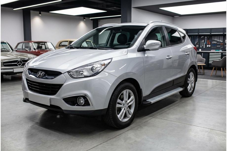 Hyundai IX-35 2010-2015 Marchepieds Latéraux Maya V2 (2 pcs, Aluminium) Image