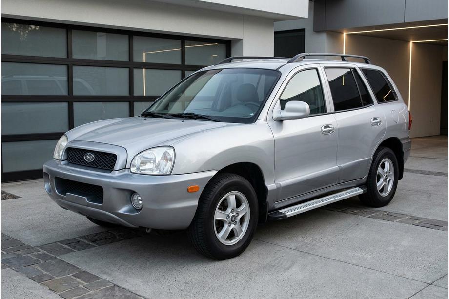 Hyundai Santa Fe 1 2000-2006 Marchepieds Latéraux Maya V2 (2 pcs, Aluminium) Image