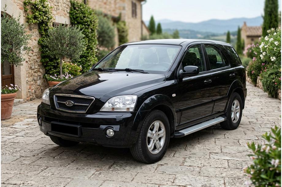 Kia Sorento I BL 2002-2009 Marchepieds Latéraux Maya V2 (2 pcs, Aluminium) Image