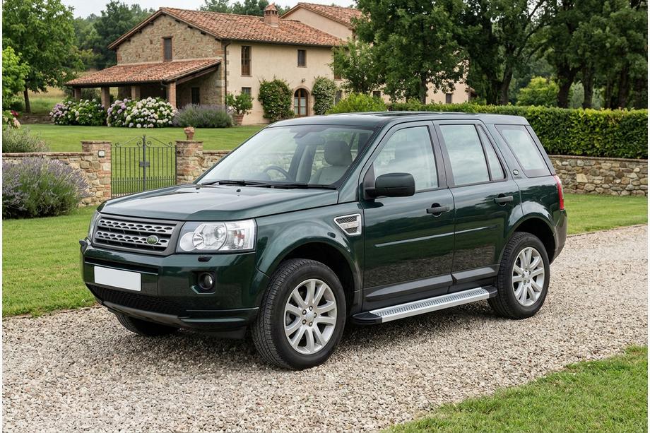 Land Rover Freelander II 2006–2014 Marchepieds Latéraux Maya V2 (2 pcs, Aluminium) Image