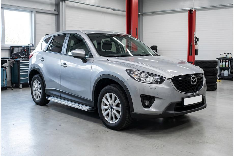 Mazda CX-5 2012-2017 Marchepieds Latéraux Maya V2 (2 pcs, Aluminium) Image