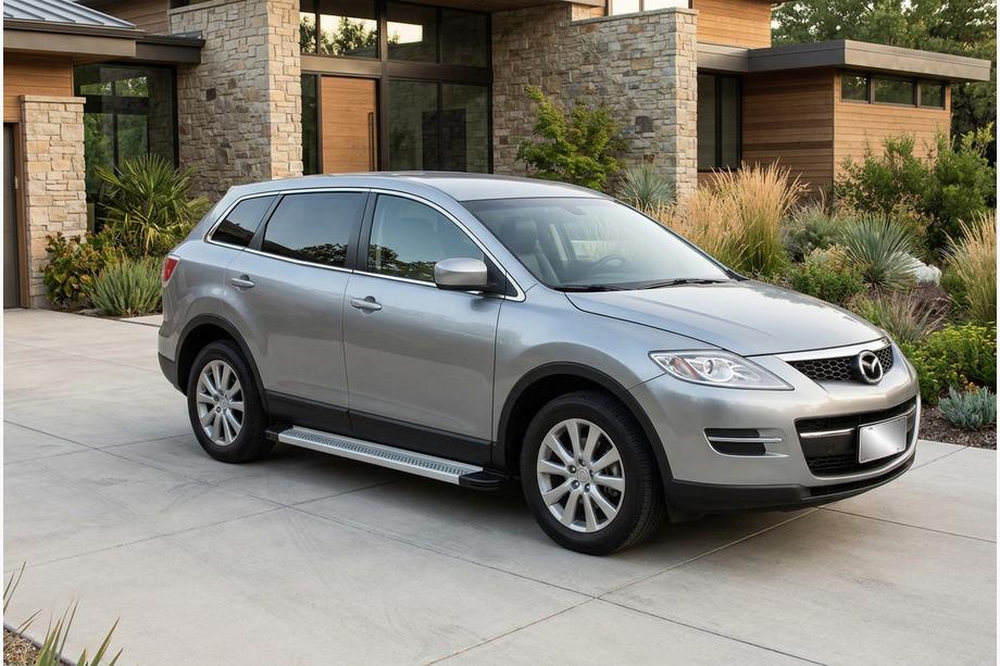 Mazda CX-9 2007-2016 Marchepieds Latéraux Maya V2 (2 pcs, Aluminium) Image