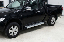 Mitsubishi L200 2006-2015 Marchepieds Latéraux Maya V2 (2 pcs, Aluminium) photo 1
