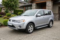 Mitsubishi Outlander 2006-2012 Marchepieds Latéraux Maya V2 (2 pcs, Aluminium) photo 1