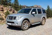 Nissan Pathfinder R51 2005-2014 Marchepieds Latéraux Maya V2 (2 pcs, Aluminium) photo 1