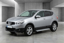 Nissan Qashqai 2010-2014 Marchepieds Latéraux Maya V2 (2 pcs, Aluminium) photo 1