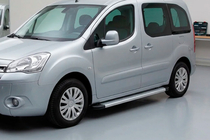 Peugeot Partner Tepee 2008-2018 Marchepieds Latéraux Maya V2 (2 pcs, Aluminium) photo 1
