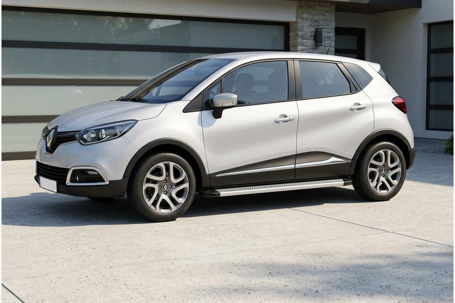 Renault Captur 2013-2019 Marchepieds Latéraux Maya V2 (2 pcs, Aluminium) Image