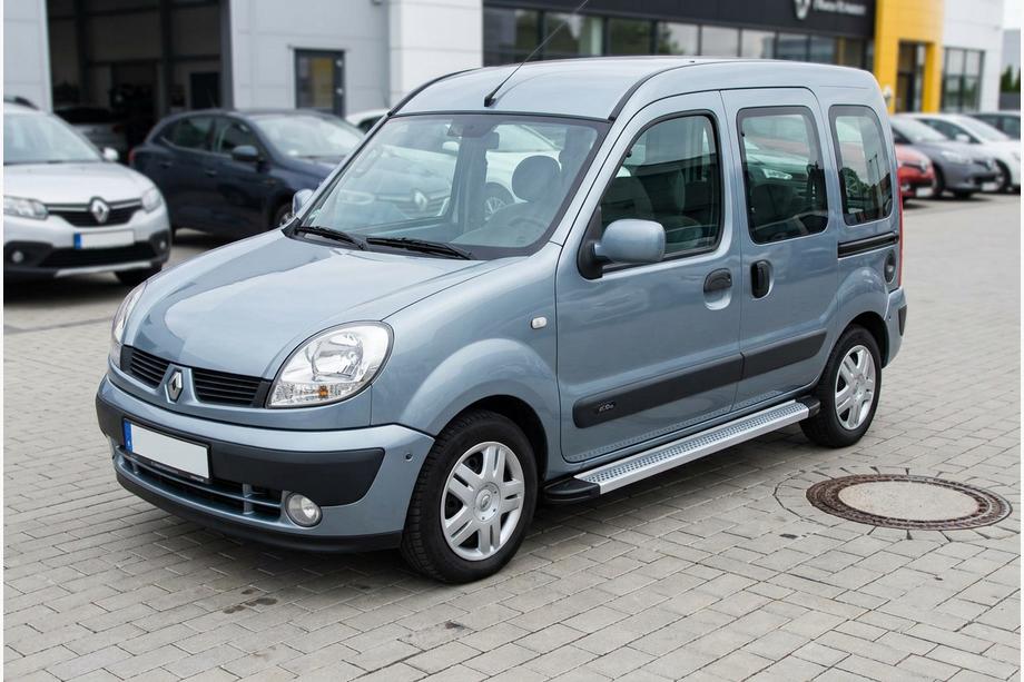 Renault Kangoo 1998-2008 Marchepieds Latéraux Maya V2 (2 pcs, Aluminium) Image