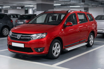 Renault Logan MCV 2013-2022 Marchepieds Latéraux Maya V2 (2 pcs, Aluminium) photo 1