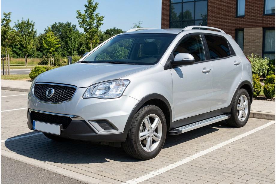 SsangYong Korando 2010-2019 Marchepieds Latéraux Maya V2 (2 pcs, Aluminium) Image